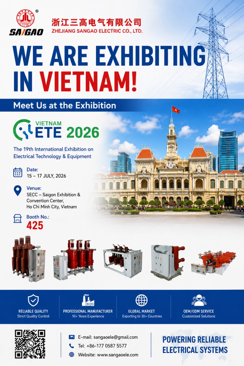 Η SANGAO Συμμετέχει στο Βιετνάμ ETE & Greenergy Expo 2026
